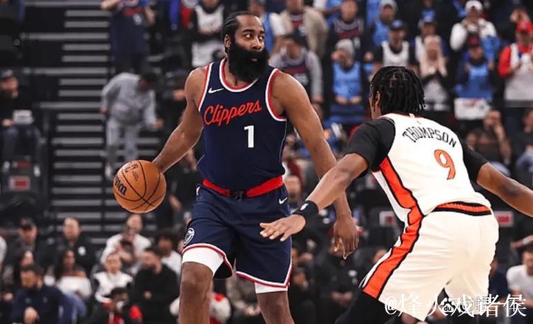 哈登达成里程碑，快船击败爵士终结连败，活塞力克奇才致8连败