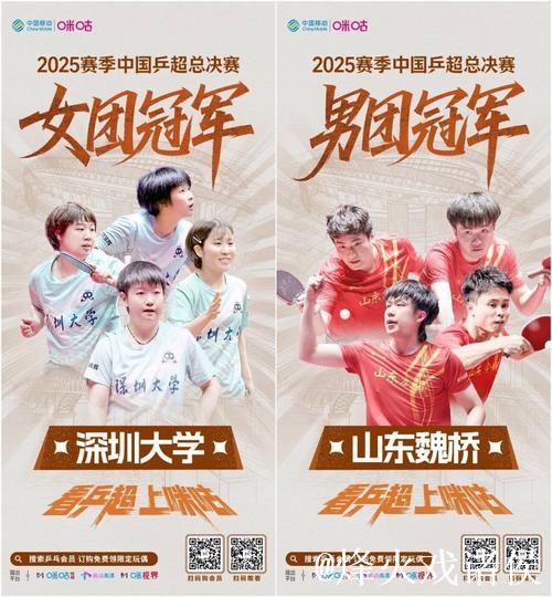 乒超联赛总决赛收官 深圳大学与山东魏桥夺冠 乒超联赛总决赛收官 深圳大学与山东魏桥夺冠